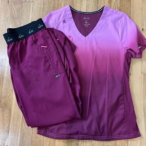 Koi ombré scrub set